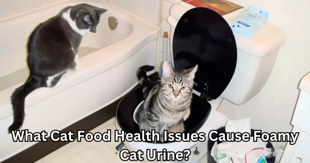 What Cat Food Health Issues Cause Foamy Cat Urine?